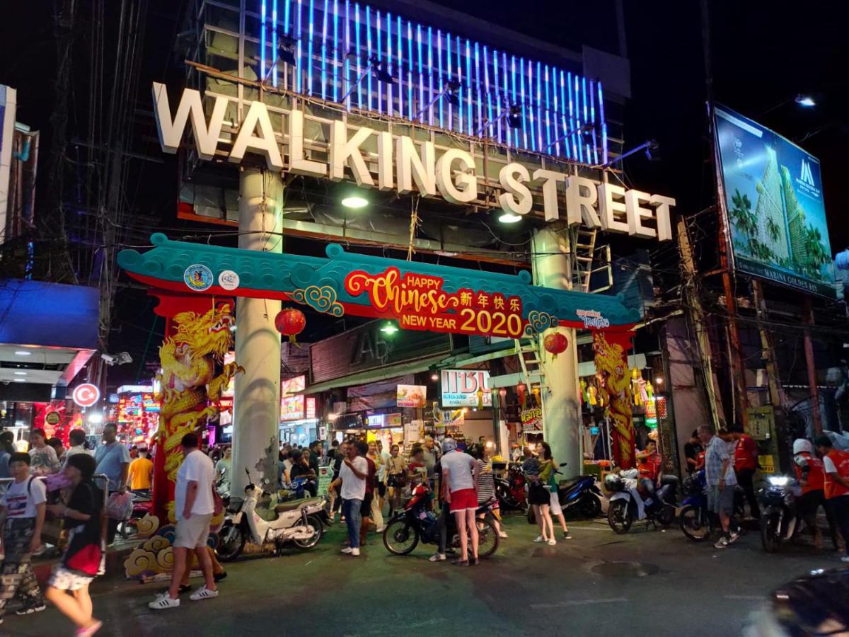 Walking Street Encore Hotel Pattaya Exteriör bild